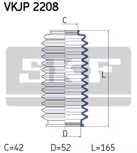 Фото VKJP2208 Комплект пыльника SKF {forloop.counter}}